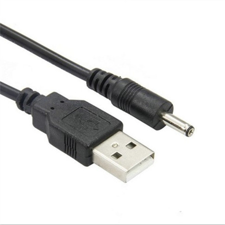 USB to 3.5 mm DC Jack Converter Cable