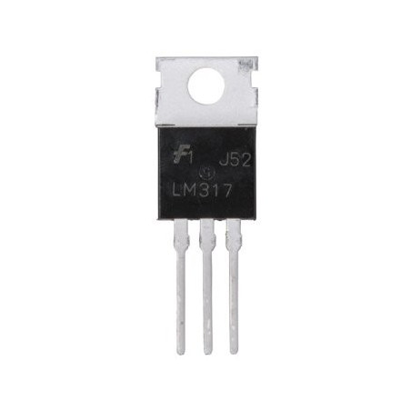 Variable voltage regulator LM317