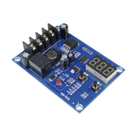 XH-M603 Charging Control Module Digital LED Display Storage Lithium Battery Charger Control Switch Protection Board 12-24V