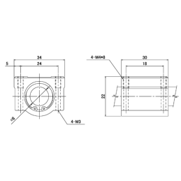 Linear bearing SC8UU