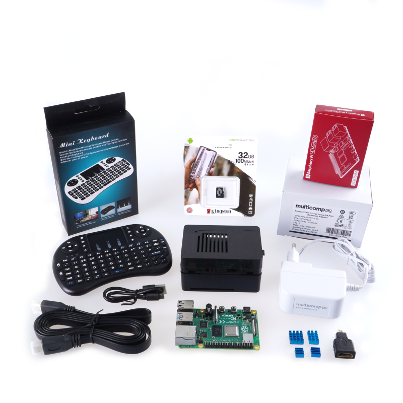 Kit media Raspberry Pi 4B 2GB