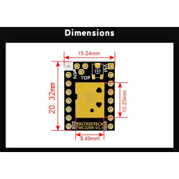 Stepper motor driver TMC2208 V1.3