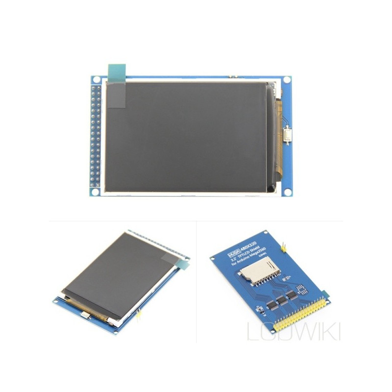 LCD TFT 3.2 inch + slot sd card