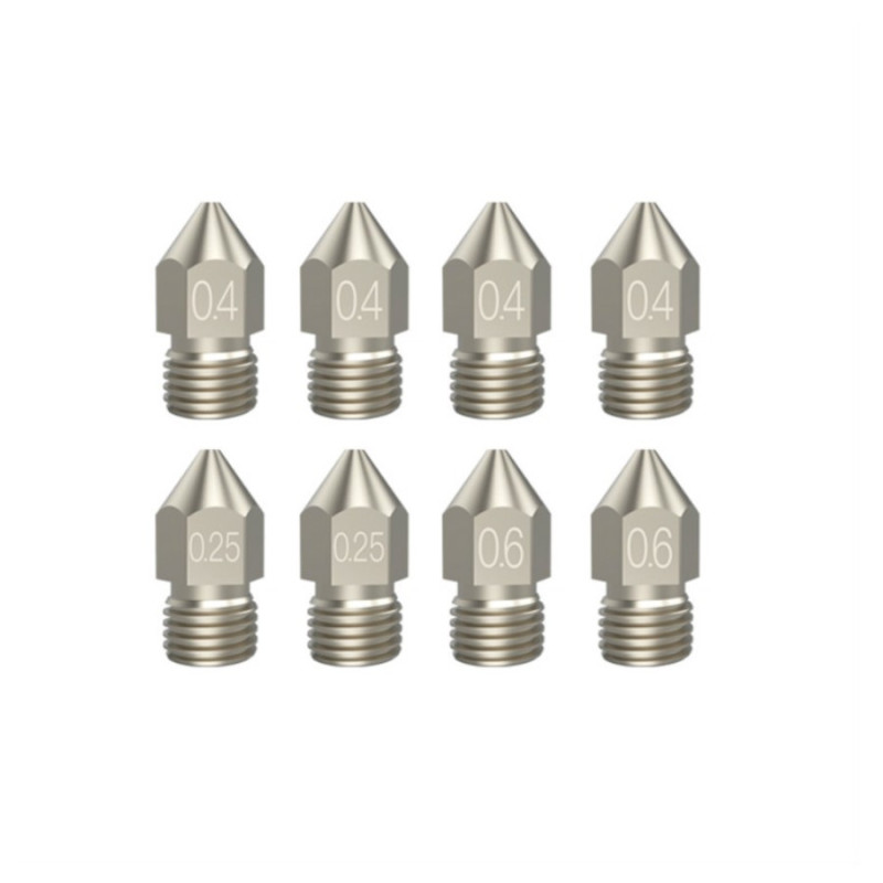 Copper Alloy High-end Nozzles(8 PCS/Set) Creality