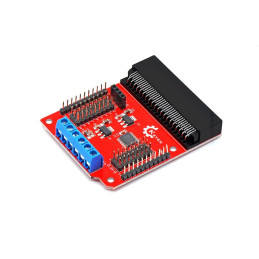 Placa de expansiune driver 2 motoare DC 6V-12V pentru Micro Bit