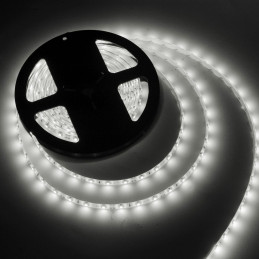 Ledstrip SMD 3mm white 5m 120led/m