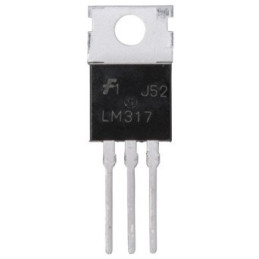 Variable voltage regulator LM317