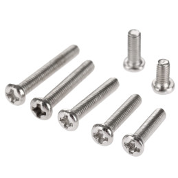 Screw M3*10 round head Philips