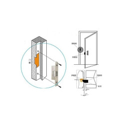 Electric door lock - 12V