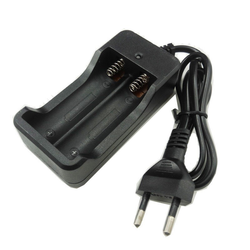 Dual 18650 Li-Ion Battery Charger