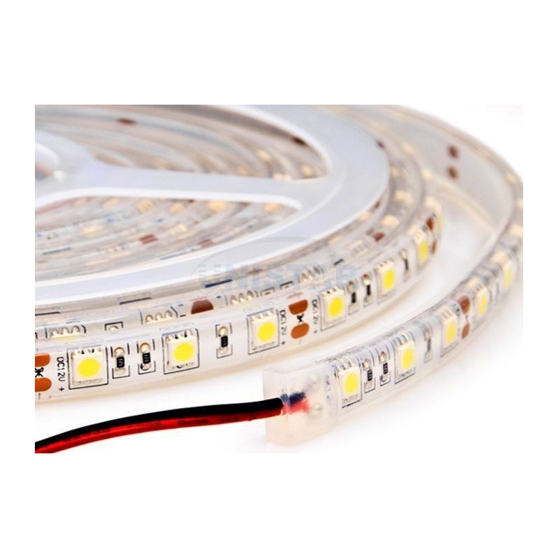 Ledstrip SMD blue 3mm - 5m - 120led/m waterproof