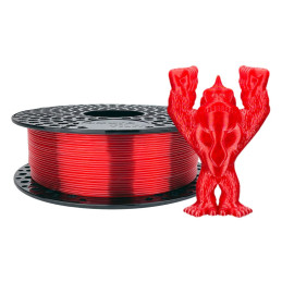 Filament Azure Film - PETG - Rosu transparent - 1Kg - 1.75mm