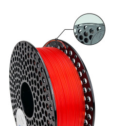 Filament Azure Film - PLA - Rosu transparent - 1Kg - 1.75mm