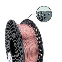 Filament Azurefilm - PLA Silk - Cupru inchis - 1Kg - 1.75mm