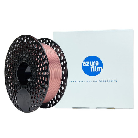 Filament Azurefilm - PLA Silk - Cupru inchis - 1Kg - 1.75mm