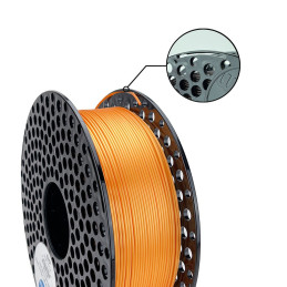 Filament Azurefilm - PLA Silk - Portocaliu aprins- 1Kg - 1.75mm