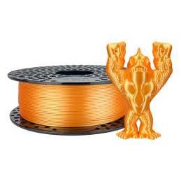 Filament Azurefilm - PLA Silk - Portocaliu aprins- 1Kg - 1.75mm