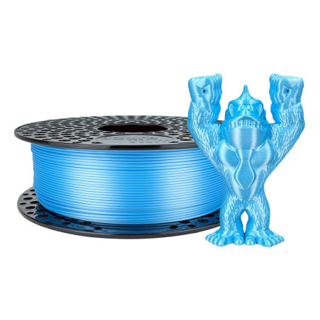 Filament Azurefilm - PLA Silk - Albastru cer - 1Kg - 1.75mm