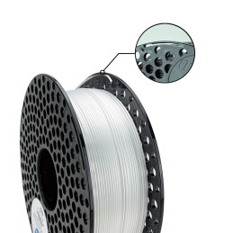 Filament Azurefilm - PLA Silk - Alb - 1Kg - 1.75mm