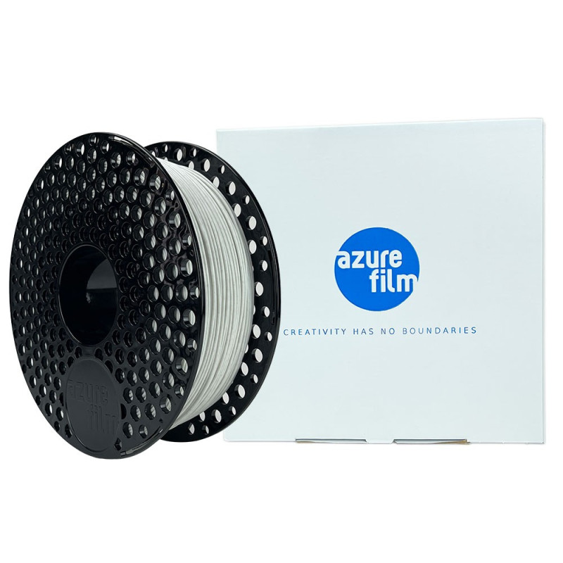 Filament Azurefilm - PLA - Alb cu sclipici - 1Kg - 1.75mm