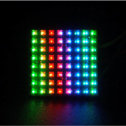 LED matrix RGB pixels 8x8