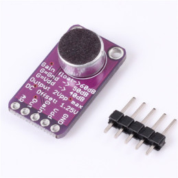 Microphone amplifier module MAX9814