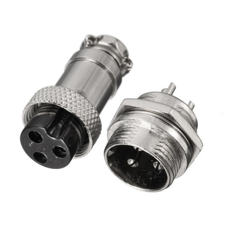 Connector set GX16-3