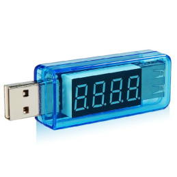 Voltmetru, ampermetru USB 3V-7V