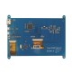 Display LCD de 7" 800x480 cu touch capacitiv pentru Raspberry Pi 3 - HDMI
