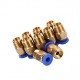 Pneumatic connector 4mm - M5