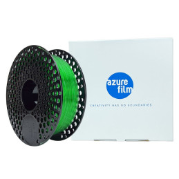 Filament Azurefilm - PETG - Verde transparent - 1Kg - 1.75mm