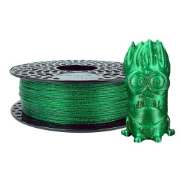 Filament Azurefilm - PLA - Verde cu sclipici - 1Kg - 1.75mm