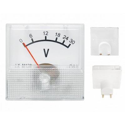 Analogic voltmeter 0-30V