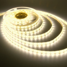 Rola leduri 3mm SMD alb cald 7mm x 5m 60led/m
