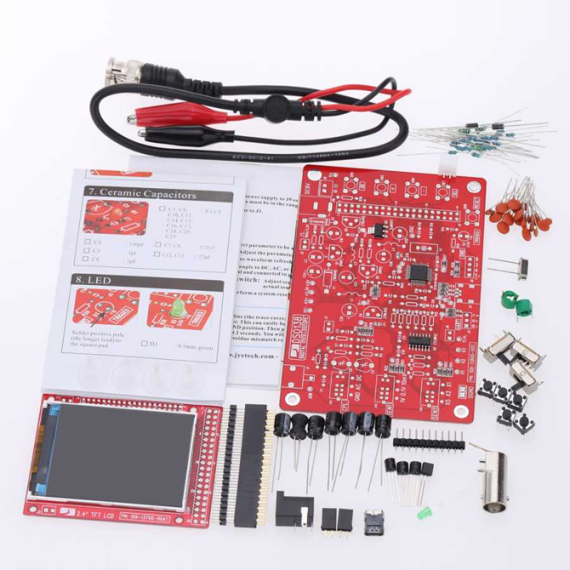 Kit Componente Osciloscop DSO138 (necositorit)