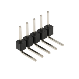 Bareta pini orizontali tata 1x6 2.54mm - 6 pini THT (copie)