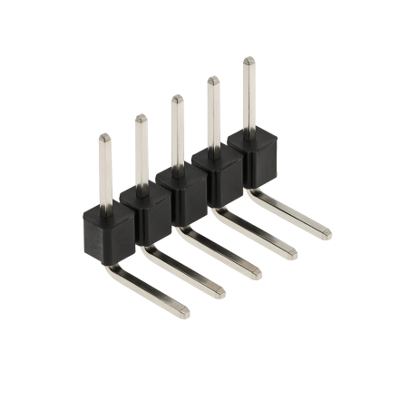 Bareta pini orizontali tata 1x6 2.54mm - 6 pini THT (copie)