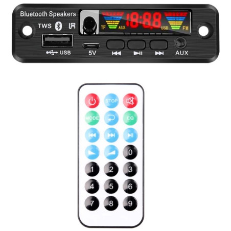 FM, MP3 Player module, bluetooth 5.0 DIY