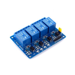 Modul releu 4 canale comandat 12V