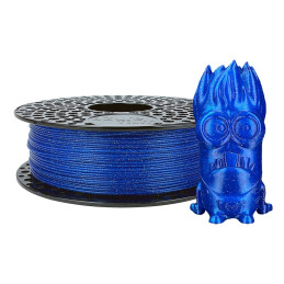 Filament Azurefilm - PLA - Albastru cu sclipici - 1Kg - 1.75mm