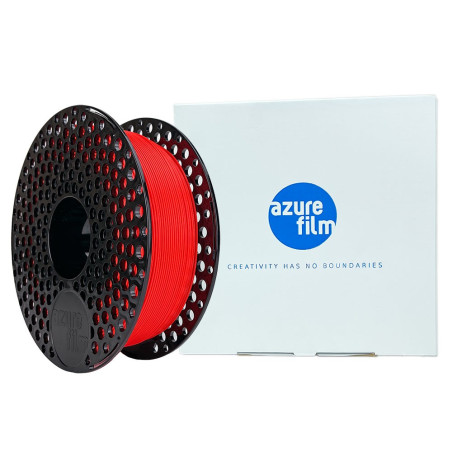 Filament Azurefilm - PLA - Rosu neon - 1Kg - 1.75mm