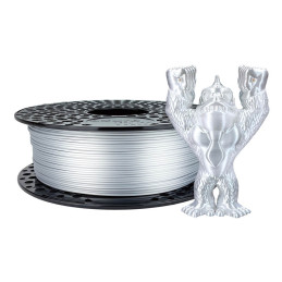 Filament Azurefilm - PLA Silk - Argintiu - 1Kg - 1.75mm