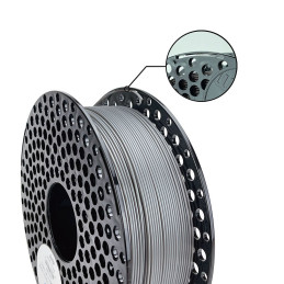 Filament Azurefilm - PLA - Argintiu - 1Kg - 1.75mm