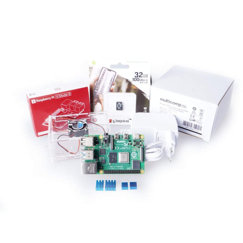Kit de baza Raspberry Pi 4B 4GB