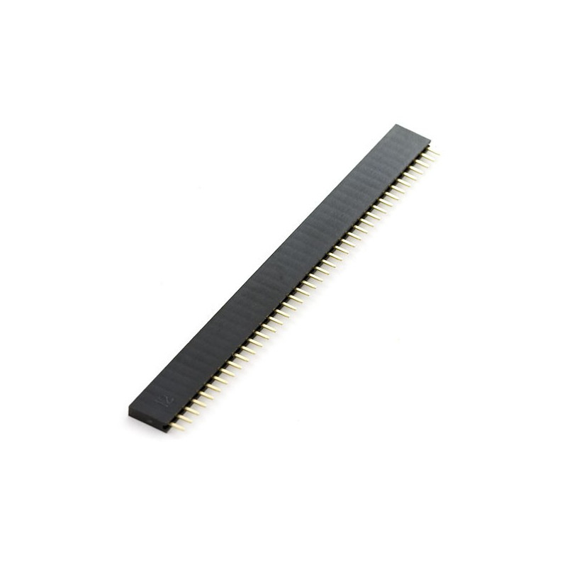 Female 40 x Pin header 2.54mm THT