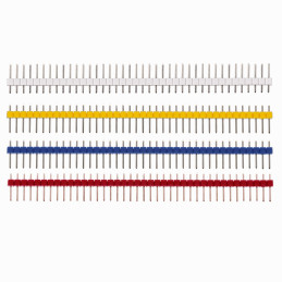 Male pin header - colored - 2.54mm