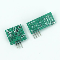 Radio emitter and receiver - 433 Mhz
