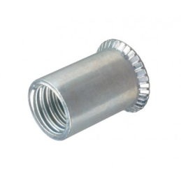 Rivet nut M6 nickel countersunk