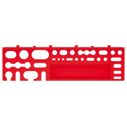 Set 2x Suport unelte pentru rafturi Bineer - 384x125x50mm