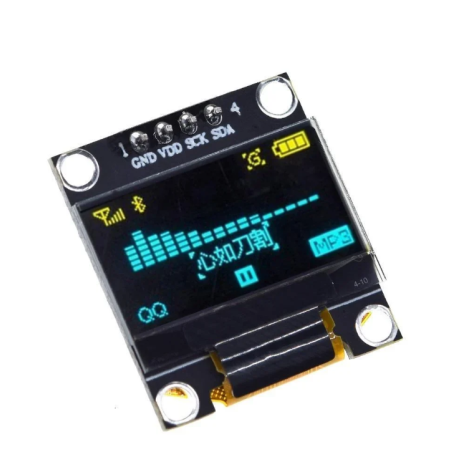 Display OLED 0.96" I2C Albastru-Galben
